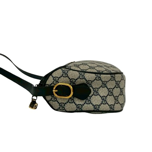 GUCCI Blue Leather Shoulder Bag - Picture 5 of 9